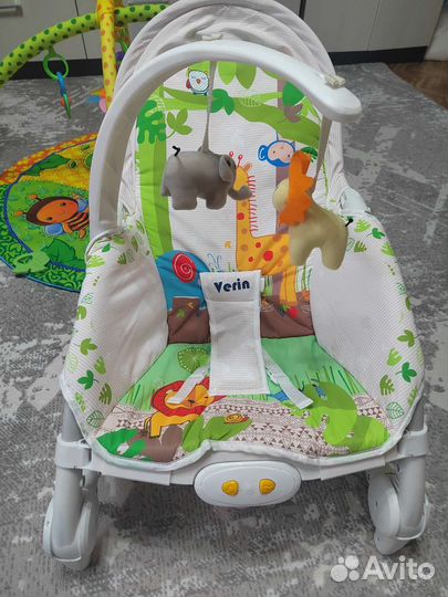 Детское кресло шезлонг