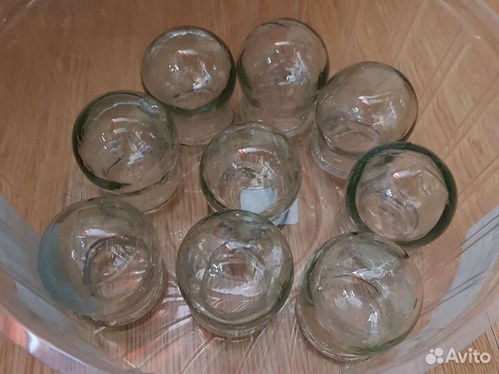 Банки медицинские 9 шт