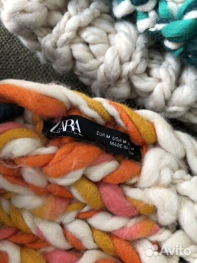 Шапка и шарф zara