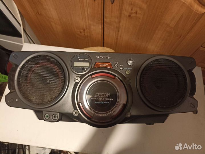 Стерео магнитофон sony