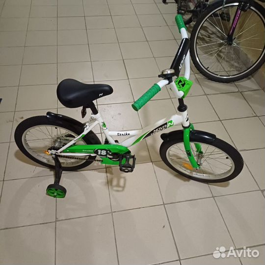 Велосипед как новый Novatrack Strike 18