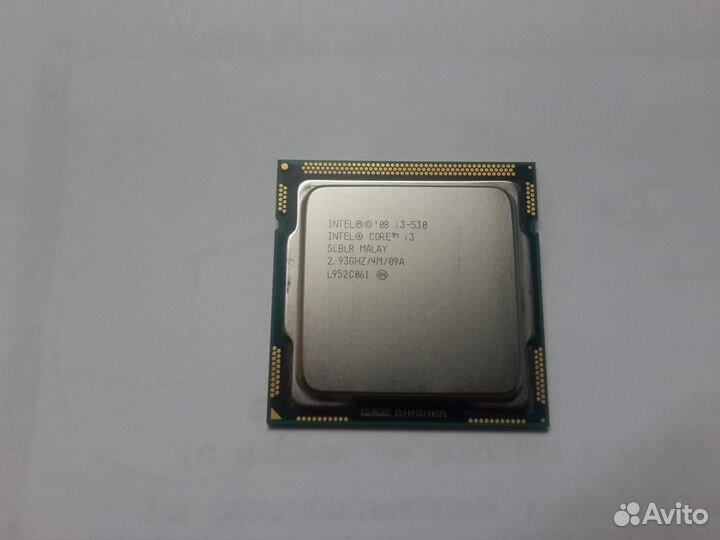 Процессор Intel Core i3 -530-2.93HZ