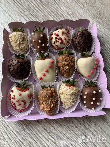 Клубника в шоколаде