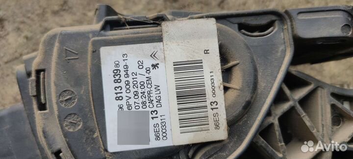 Педаль газа Citroen C3 Picasso 2012