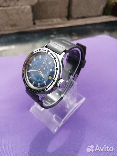 Часы восток командирские, автоподзавод