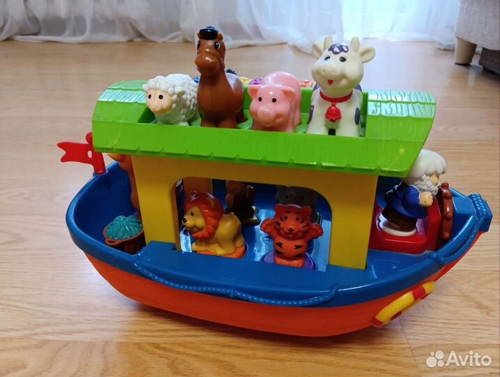 Развивающие игрушки для малышей пакетом