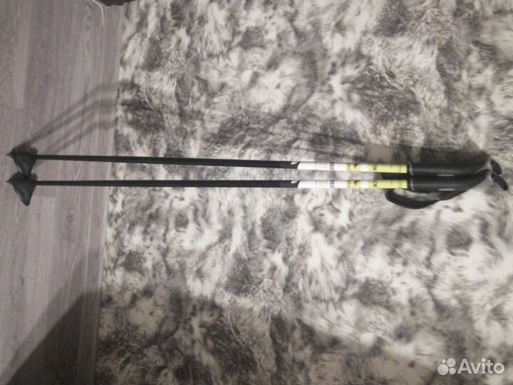 Беговые лыжи-160 см ботинки-35