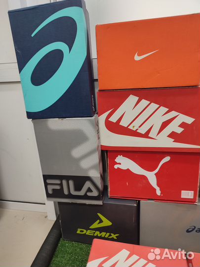 Коробки из под обуви разных брендов