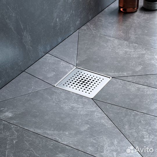 Душевой трап 10x10 AM.PM MasterFlow W01BD-P11-010