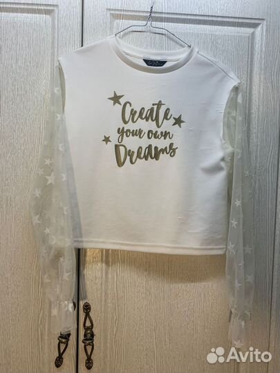 Блузка белая