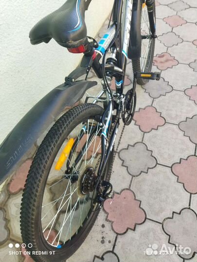 Горный велосипед двухподвес stels mustang 24