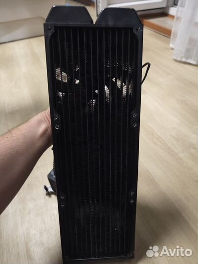 Водяное охлаждение alphacool eisbaer 420