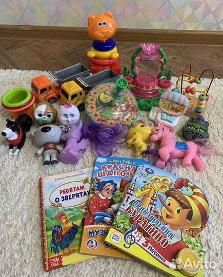 Детские игрушки пакетом