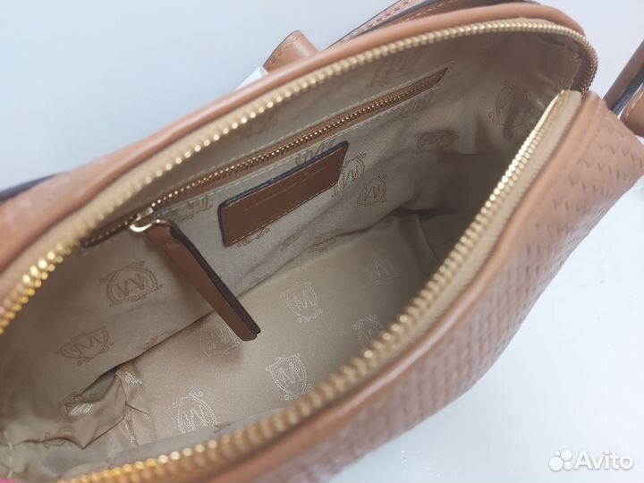 Сумка кожаная Massimo Dutti