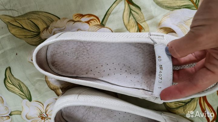 Мокасины женские 40 размер натуральная кожа