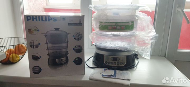 Пароварка philips