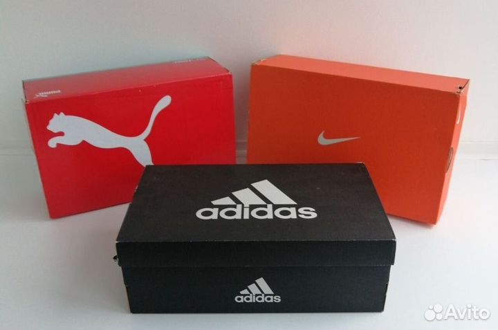 Коробки пустые nike adidas puma найк адидас пума