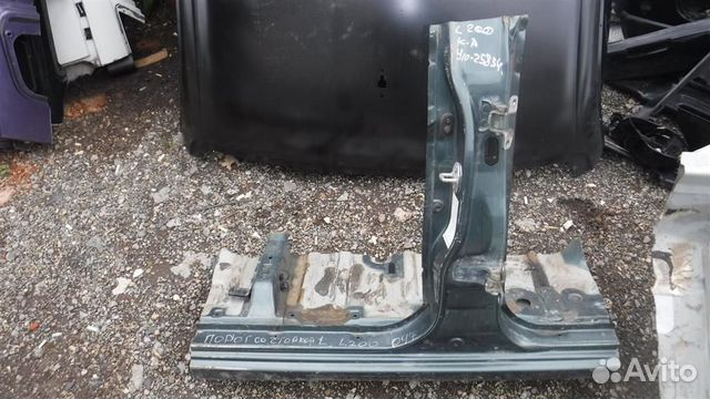 Порог со стойкой левый Mitsubishi L200 (KB) 2006