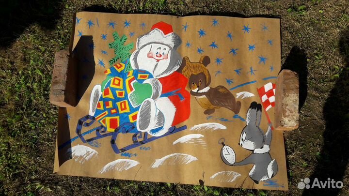 Картины на новогодний утренник