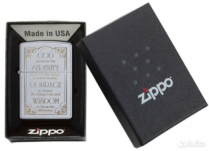 Зажигалка Zippo 28458 Serenity Оригинал Новая