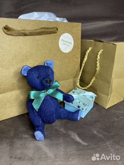 Игрушка ручной работы мишка Блум