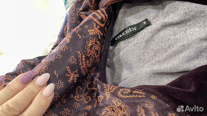 Женский костюм худи бархат concept 46