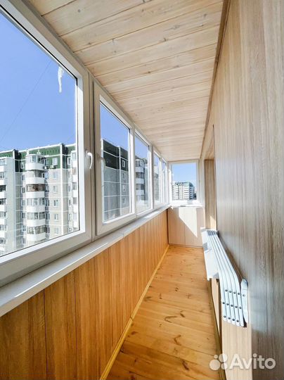 Обшивка и отделка балконов и лоджий