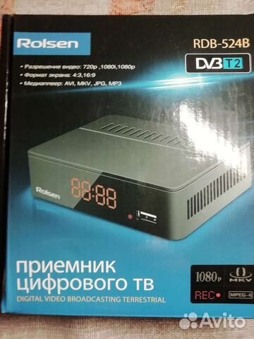 Цифровой тв п - к RDB 524 B