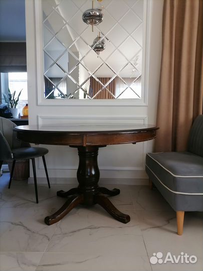 Стол обеденный раздвижной бу