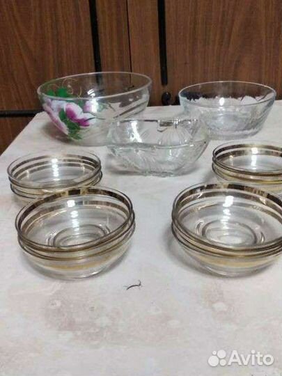 Вазы для цветов,пиалы,салатницы и креманки