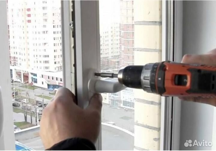 Ремонт и регулировка всех видов окон и дверей пвх