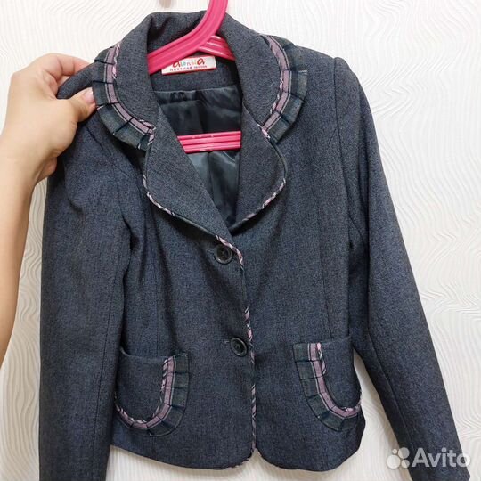Пиджак для девочки 122