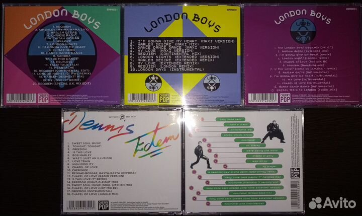 London Boys, CD, Сд диски