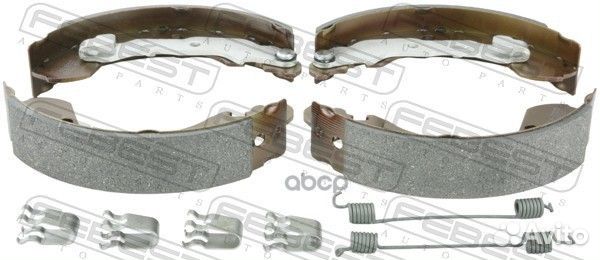 Колодки торм.задн. бараб. Nissan Micra Note 02