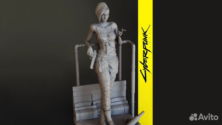 Фигурка Джуди Альвареc (Judi Alvarez, Cyberpunk)
