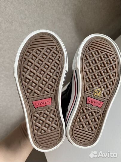 Кеды levis 24 размер