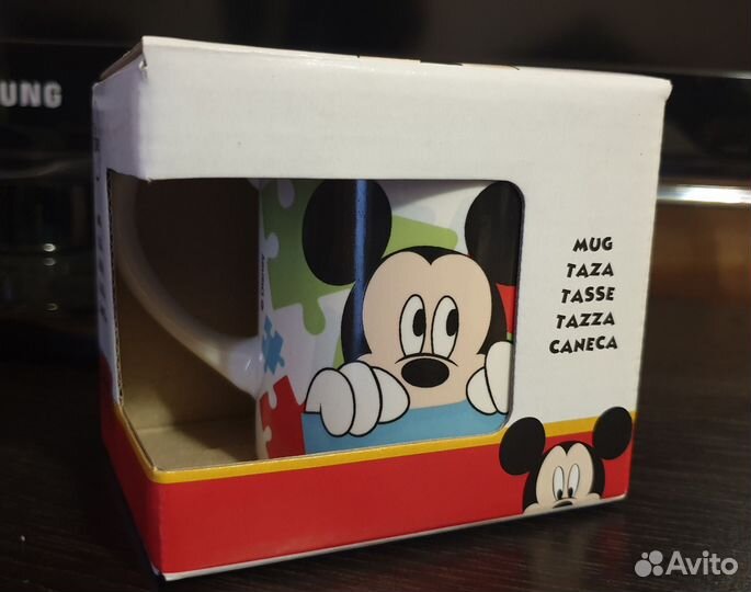 Кружка Микки Маус плюс фигурка