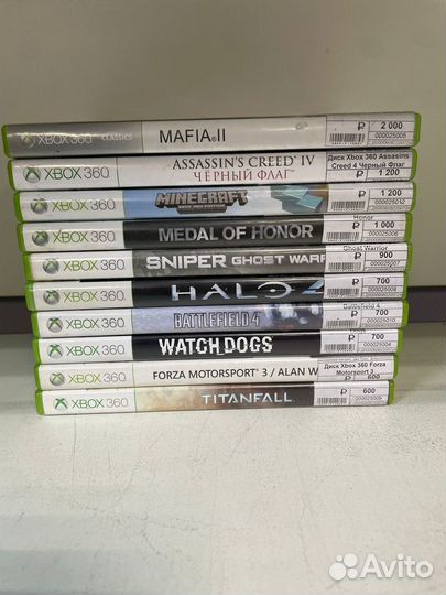 Диски на xbox 360