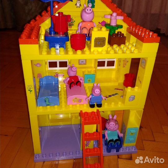 Конструктор play big peppa pig дом
