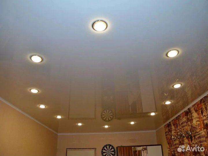 Натяжные потолки