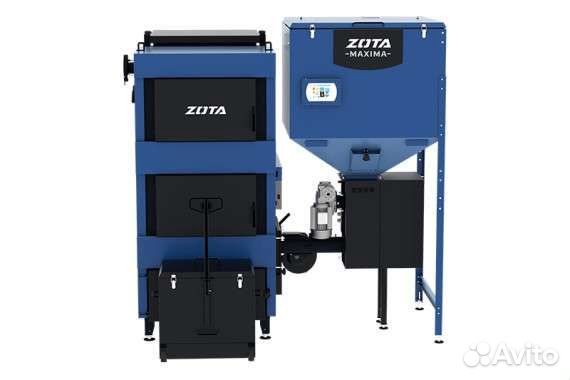 Котел автоматический твердотопливный Zota Maxima