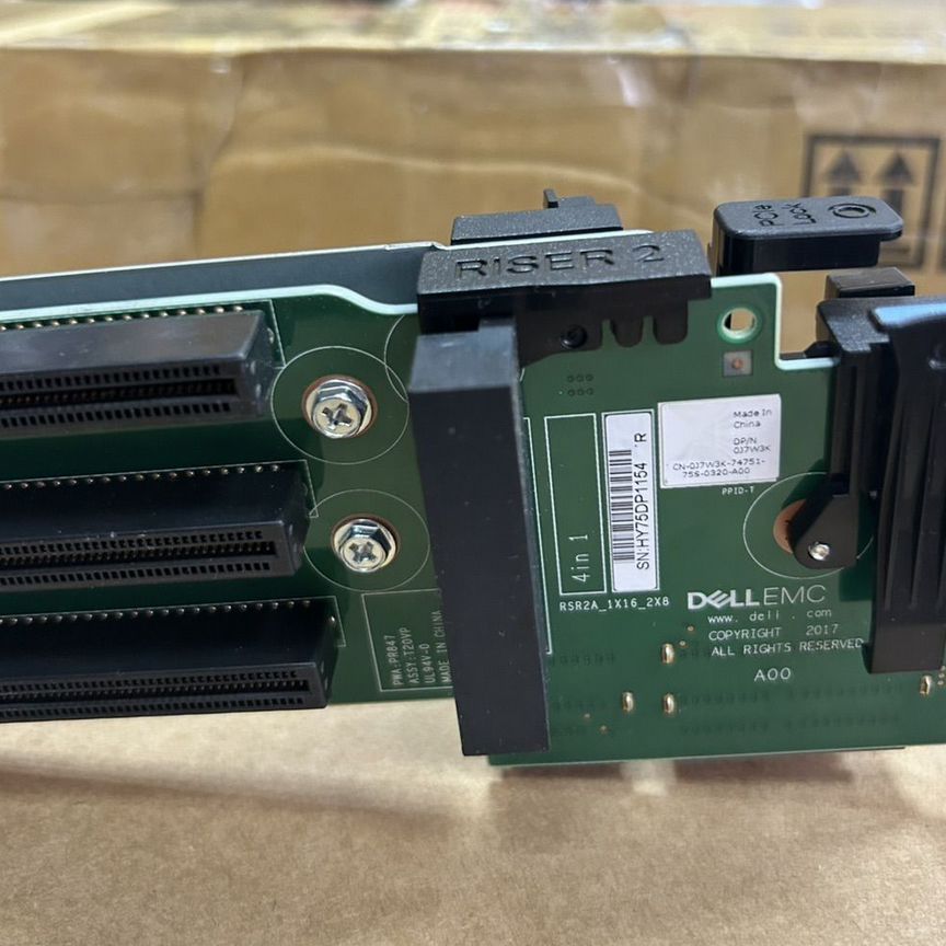 [J7W3K] Райзер Dell R740 R740xd Riser 2 Pci 0 J7w3k