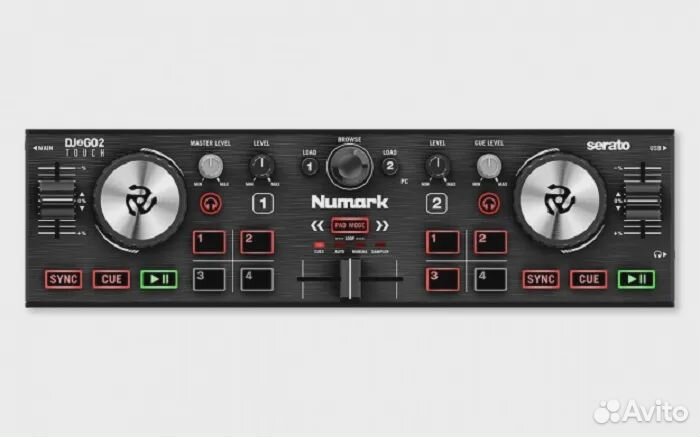 DJ-контроллер Numark DJ2GO2 Touch (арт. 301642)