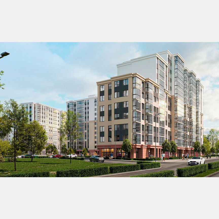 1-к. квартира, 37,2 м², 7/13 эт.