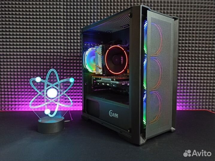 Пк для игр R5 2600 16gb 500gb ssd GTX 1660 S