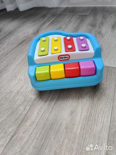 Пианино ксилофон little tikes игрушки детские