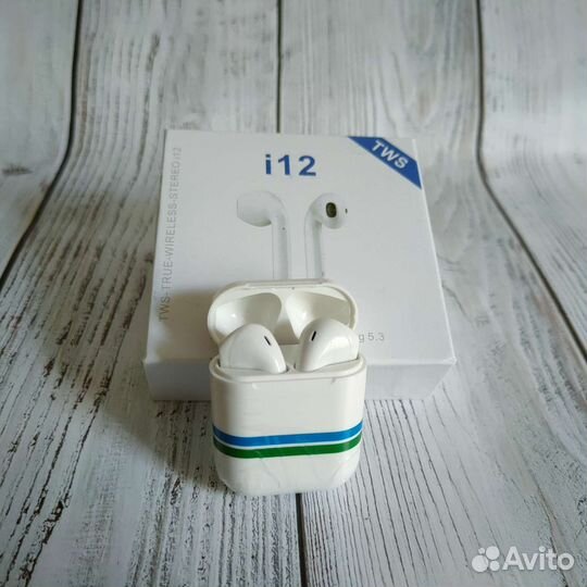Наушники новые беспроводные i12