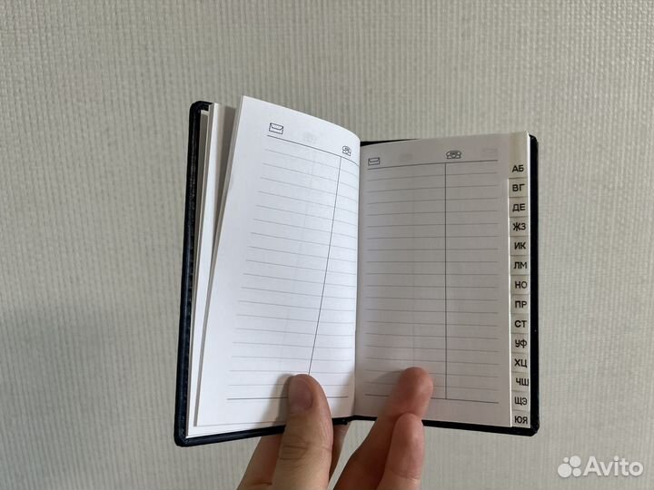 Карманный блокнот записная телефонная книжка