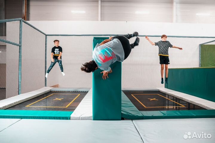 Батутная арена с батуттами 5+3(Евро размер)