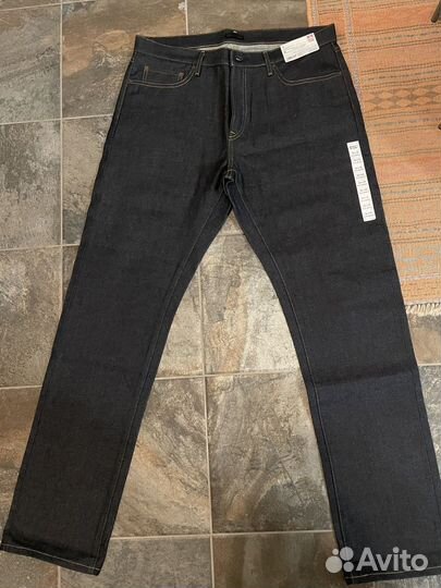 Джинсы uniqlo selvedge 36х34
